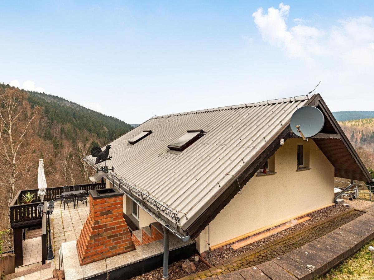Majestic Holiday Home With Jacuzzi Unterschonau Exterior photo